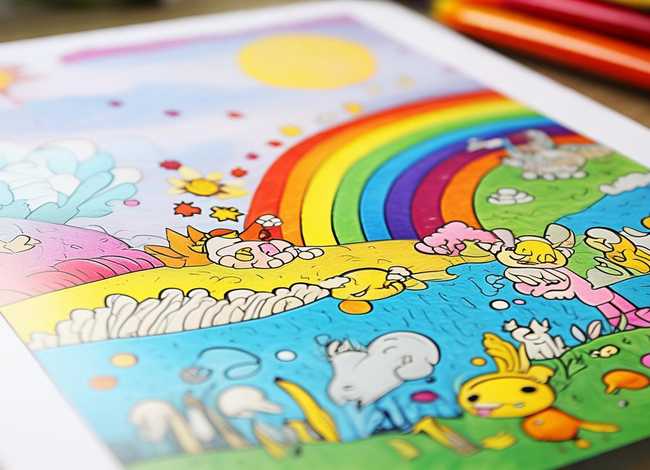 打印儿童填色画，儿童填色简笔画打印版