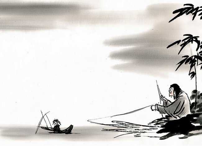 画故事水墨画，水墨故事连环画