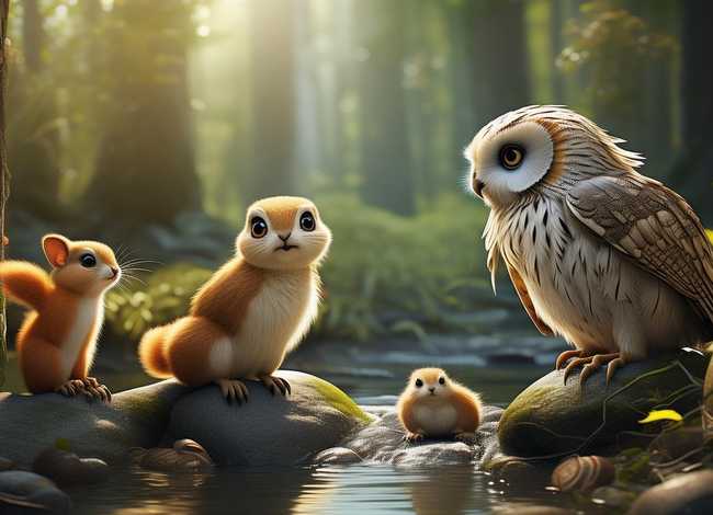 动物情感小故事，小动物情感小故事