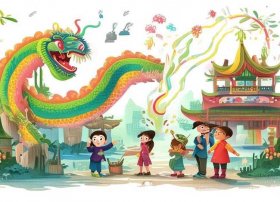 中国龙儿童故事 - 关于中国龙的儿童书籍