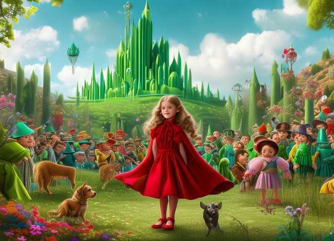 绿野仙踪儿童故事表演、绿野仙踪,故事