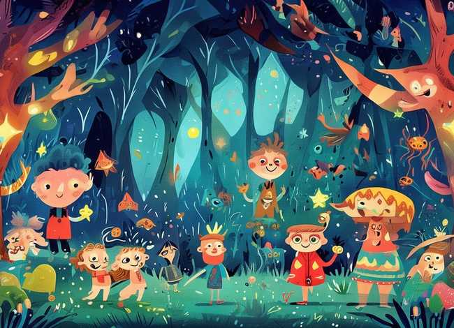 儿童绘本故事绘画（儿童绘本图画）