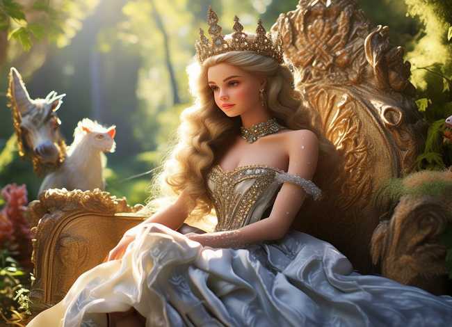 儿童有声故事芭比公主的故事、播放芭比公主的故事