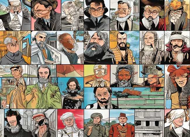 日版世界名人故事漫画；日版世界名人故事漫画全集