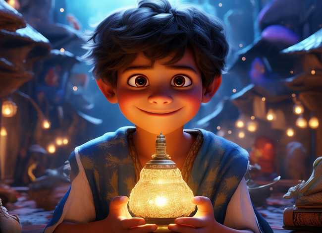 阿拉丁神灯儿童故事书名、少儿故事阿拉丁神灯