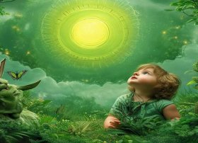 绿色的太阳儿童故事书 - 绿色的太阳儿童版的读后感