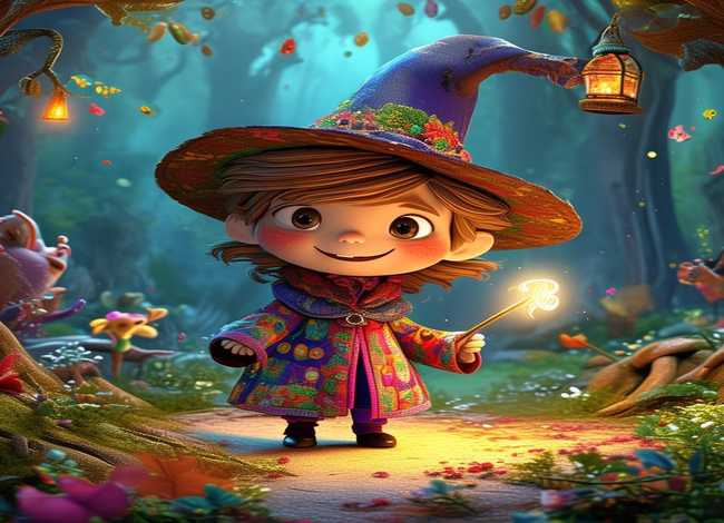 儿童故事中的魔术师（魔术师的幼儿故事）