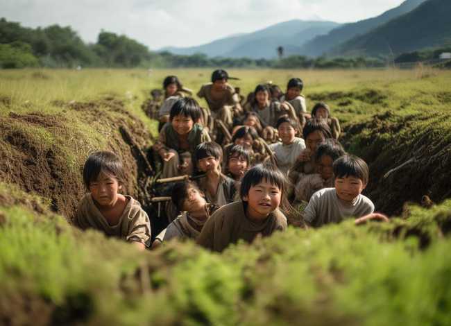 儿童地道战故事视频；地道战的故事视频