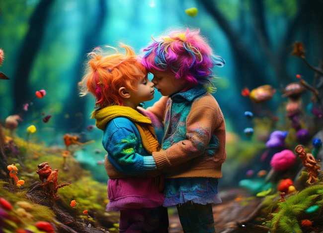 非主流儿童故事，非主流爱情故事