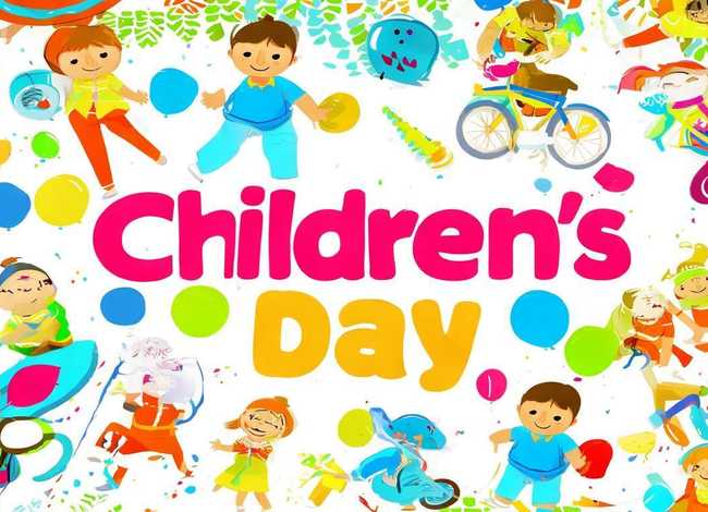 六一儿童节的英文手报抄报 - 六一儿童节的英文手报抄报图片