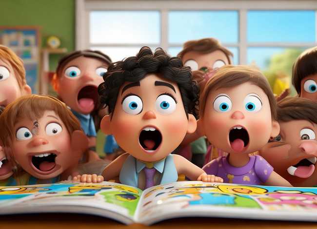 儿童英语幽默故事（英语版幽默小故事）