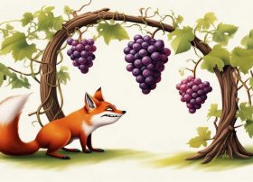 狐狸和葡萄的寓言故事；狐狸和葡萄的寓言故事是什么意思