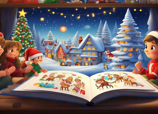 圣诞节故事书绘本（圣诞节故事书绘本怎么做）