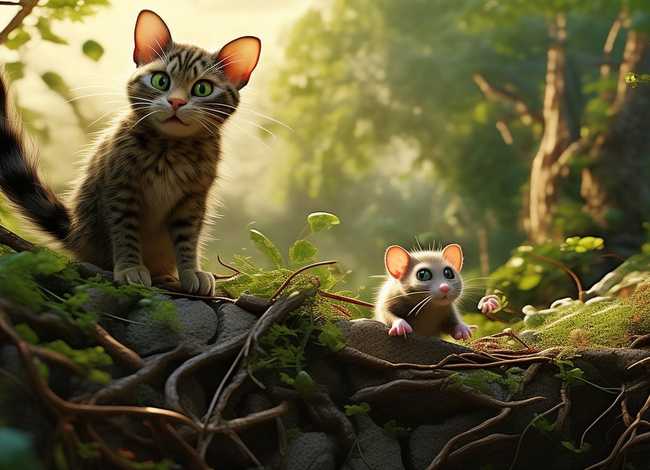 猫和老鼠的民间故事；猫和老鼠的民间故事简介