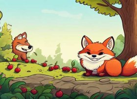 狼和狐狸的故事绘本，狼和狐狸的故事绘本视频