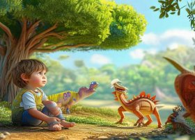 恐龙儿童故事文字版（少儿恐龙故事文字版）