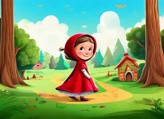 儿童动画故事小红帽视频 - 小红帽的故事视频动画