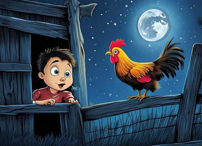 半夜鸡叫的故事儿童版 - 半夜鸡叫故事文字版