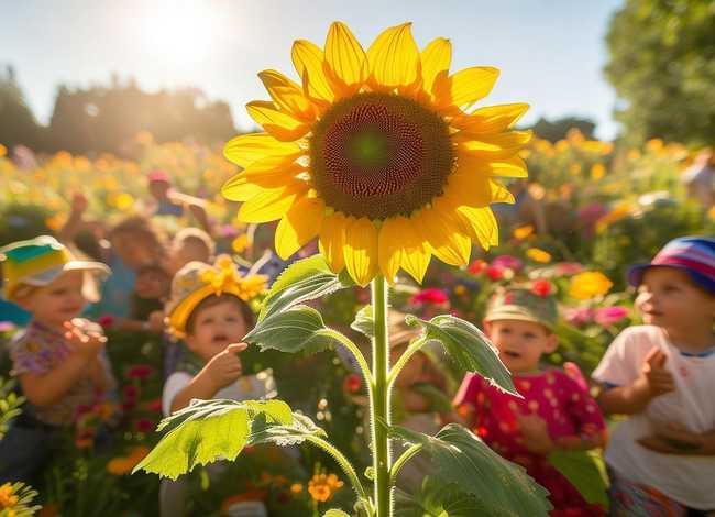 跟向日葵有关的儿童故事、关于向日葵的幼儿小故事