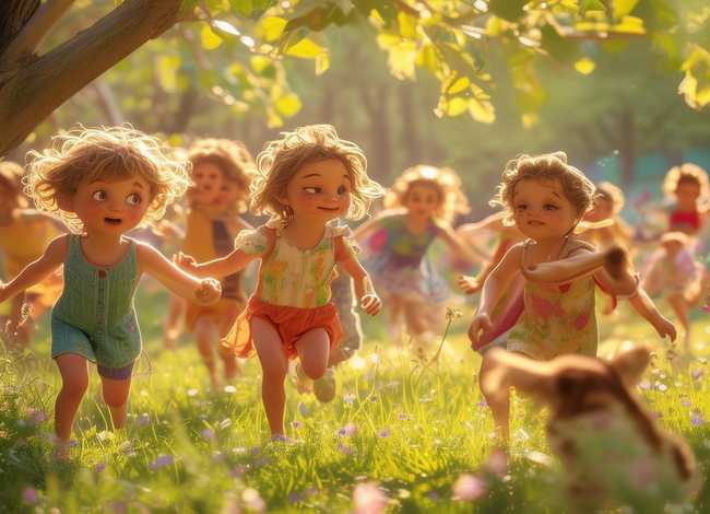 夏天故事幼儿；夏天的幼儿园故事