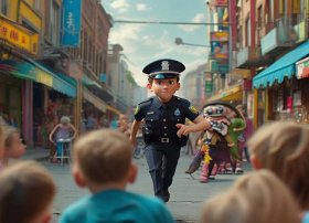 警察抓小偷的故事儿童、警察抓小偷幼儿故事