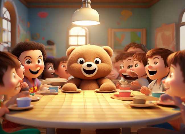 小熊请客故事视频 幼儿园（小熊请客故事视频 幼儿园版）