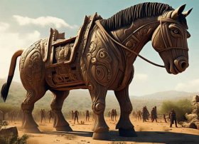 猫小帅故事特洛伊木马，特洛伊的木马故事