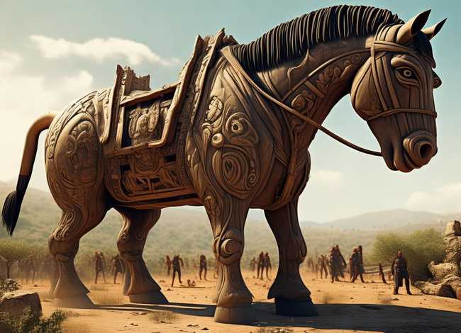 猫小帅故事特洛伊木马，特洛伊的木马故事