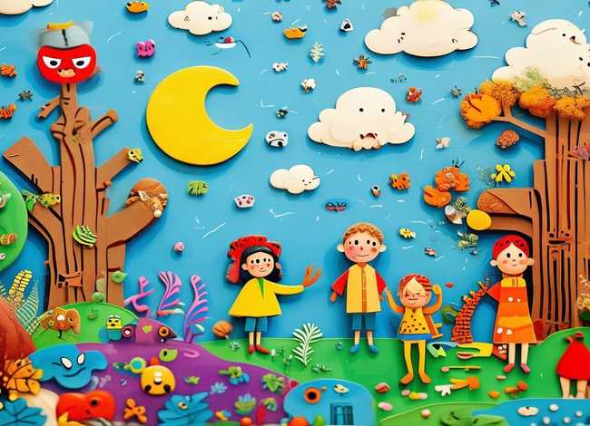 儿童自制绘本故事图片绘画 幼儿自制绘本故事图画