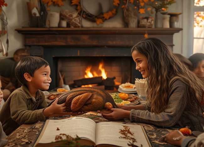 感恩节的绘本故事（感恩节的绘本故事内容）