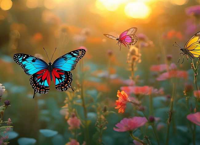 三只蝴蝶故事简单；三只蝴蝶故事简单易懂