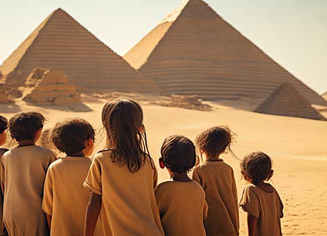 埃及金字塔儿童故事英文 埃及金字塔英文简单介绍