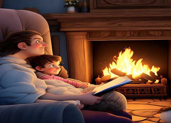 讲睡前故事简笔画 - 讲睡前故事简笔画图片