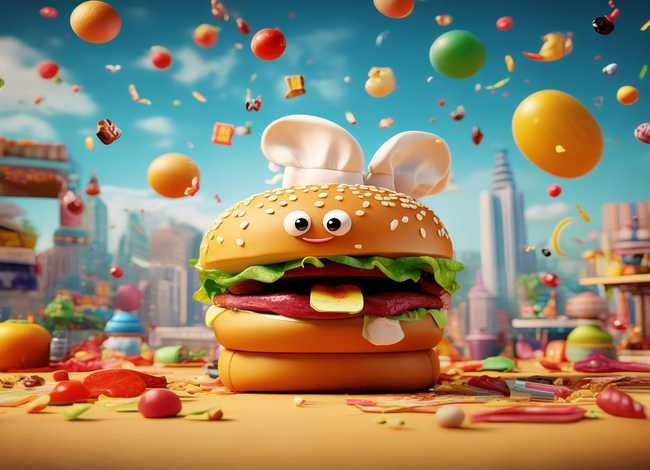 汉堡故事有趣、汉堡故事有趣的故事