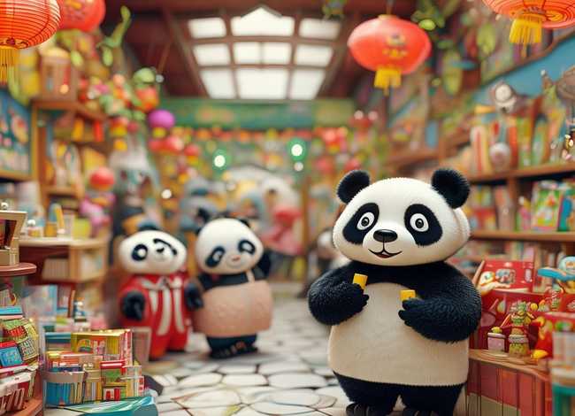 熊猫百货公司绘本故事 - 熊猫百货商店绘本故事