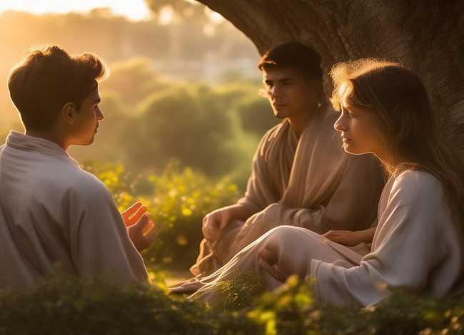 佛陀讲故事（佛陀讲故事-一对年轻的夫妻）