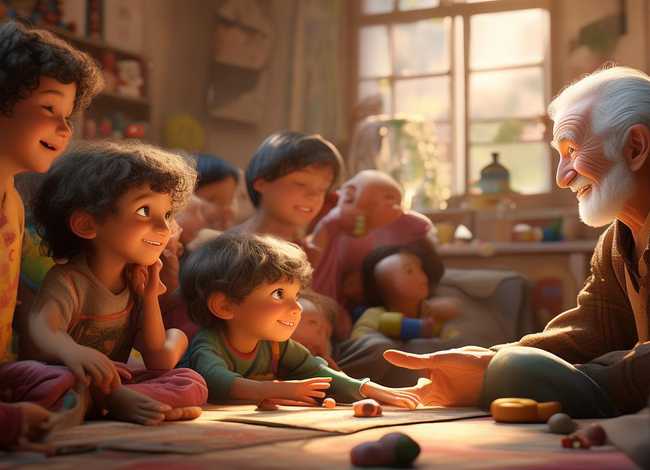 儿童故事尊老爱幼的故事、尊老爱幼的幼儿小故事