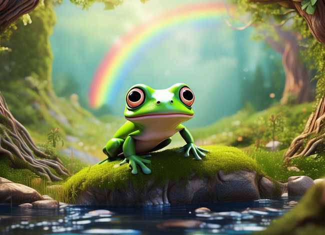 小青蛙的童话故事300字；小青蛙的旅行童话故事300字