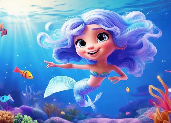 儿童视频美人鱼故事；幼儿故事美人鱼视频