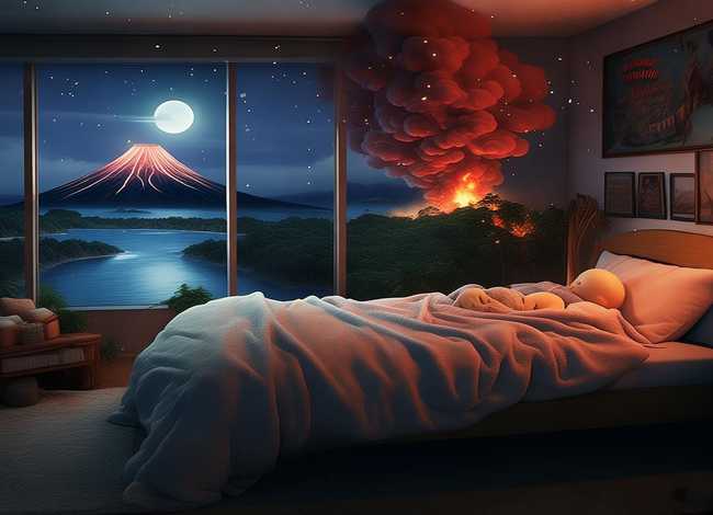 火山爆发睡前故事，火山爆发睡前故事大全