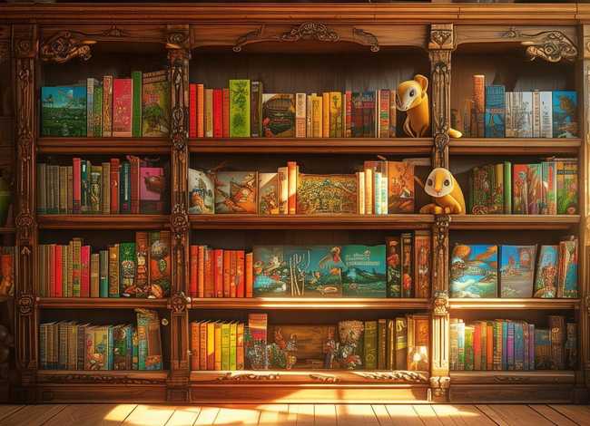 书柜绘本故事 书柜绘本故事图片大全