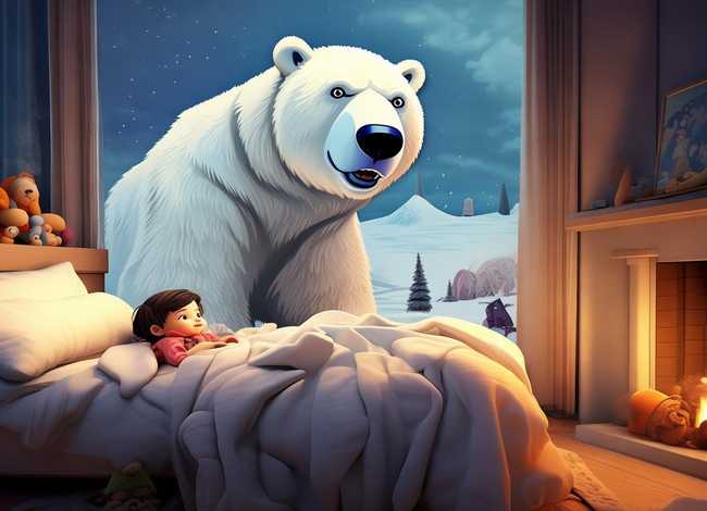 北极熊的故事儿童睡前收听 - 北极熊故事睡前故事