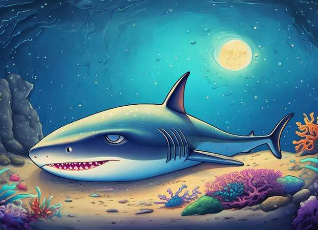鲨鱼睡前故事文字版，鲨鱼睡前故事文字版图片