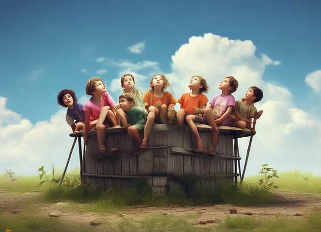 坐井观天的故事儿童版，少儿故事坐井观天