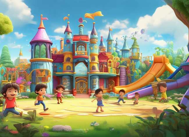 儿童故事游乐园 游乐园故事幼儿园