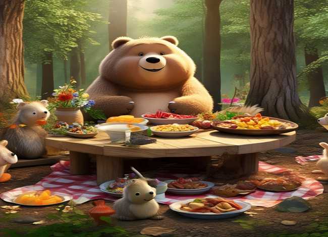 小熊请客完整故事绘本 - 小熊请客完整故事绘本教案