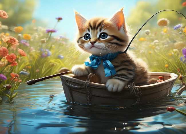 儿童故事小猫钓鱼的故事视频（故事小猫钓鱼视频播放）