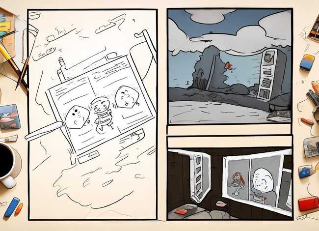 简单的漫画故事怎么画；简单的漫画故事怎么画图片