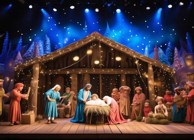 圣诞舞台剧（圣诞故事舞台剧）