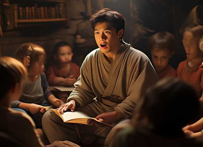 启智小故事（启智故事会上,小语为大家讲了楚国名将养由基的故事）